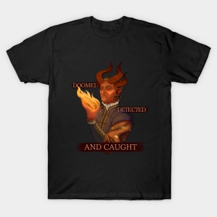 Doomed, Detected, and Caught; Devil Raphael T-Shirt